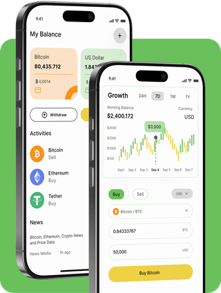 Bold Accruvation trading platform with live market data